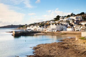 The seaside village of St. Mawes, Cornwall
